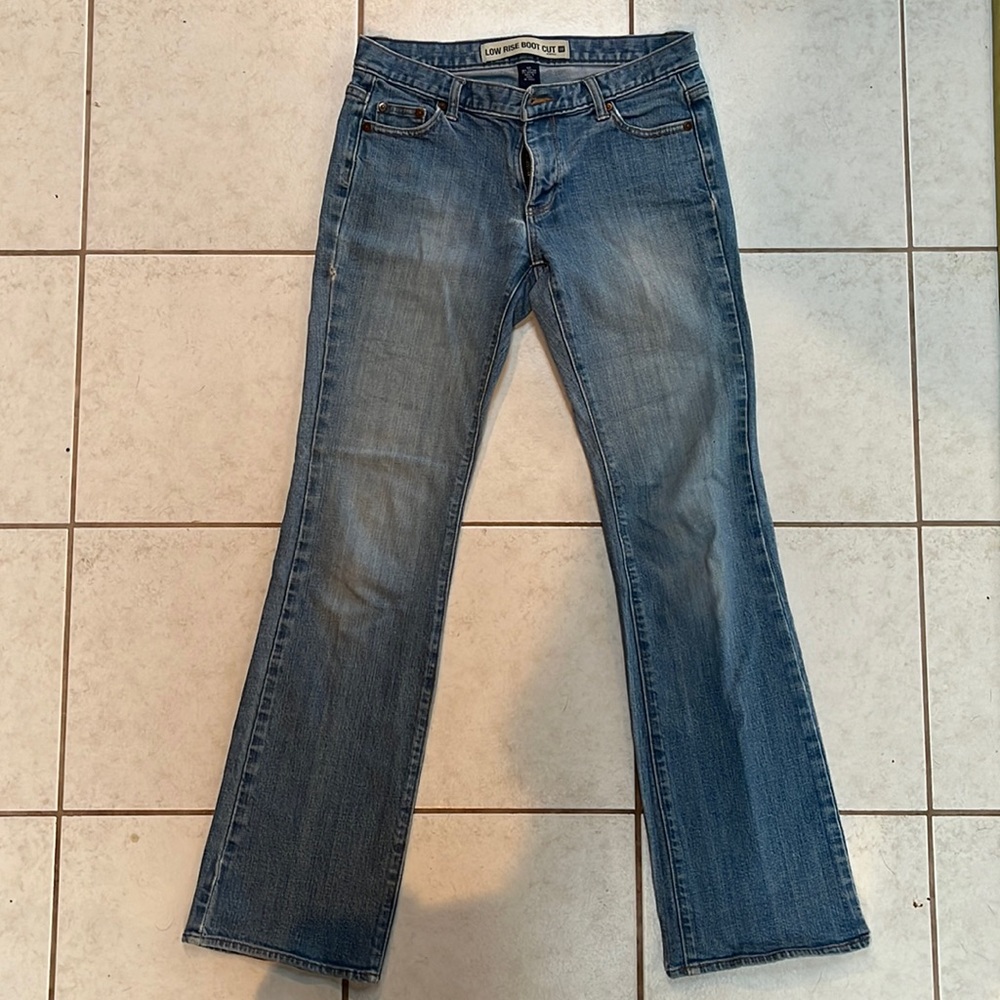 Gap Stretch Low Rise Boot Cut Size 4R